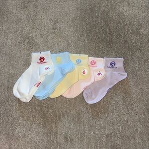 Lululemon Socks 5 Pack Bundle
